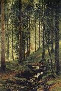 The Brook in the Forest Ivan Shishkin